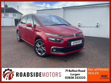 SPOTICAR Citroën C4 Spacetourer 1.2 Puretech Feel Euro 6 (s/s) 5dr Used Car - Mpv Petrol Red - Craigavon - 1200586370_1