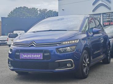 SPOTICAR Citroën C4 Spacetourer 1.2 Puretech Flair Euro 6 (s/s) 5dr Used Car - Mpv Petrol Blue - Dartford - 1200607254_3