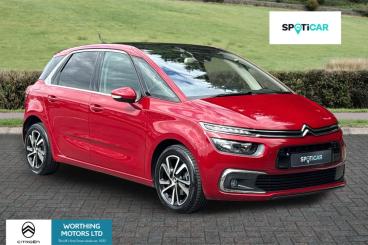 SPOTICAR Citroën C4 Spacetourer 1.2 Puretech Flair Euro 6 (s/s) 5dr Used Car - Mpv Petrol Red - Worthing - 1200627450_1