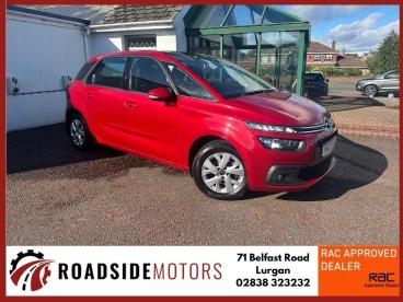 SPOTICAR Citroën C4 Spacetourer 1.5 Bluehdi Touch Edition Euro 6 (s/s) 5dr Used Car - Mpv Diesel Red - Craigavon - 1200645231_1