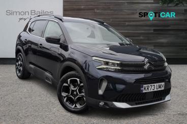 SPOTICAR Citroën C5 Aircross 1.2 Puretech Mhev Shine E-dsc Euro 6 (s/s) 5dr Used Car - Suv Hybrid Blue - Stockton On Tees - 1200495005_1