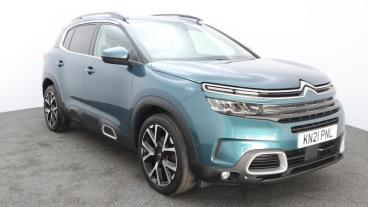 SPOTICAR Citroën C5 Aircross 1.2 Puretech Shine Plus Eat8 Euro 6 (s/s) 5dr Used Car - Suv Petrol Blue - Truro - 1200529724_1