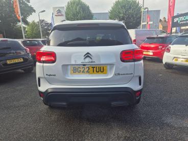 SPOTICAR Citroën C5 Aircross 1.6 13.2kwh Shine Plus E-eat8 Euro 6 (s/s) 5dr Used Car - Suv Plug-in Hybrid White - Folkestone - 1200537660_5