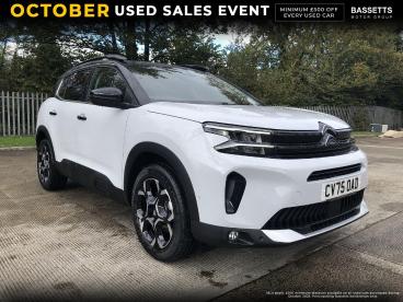 SPOTICAR Citroën C5 Aircross 1.5 Bluehdi Max Edition Eat8 Euro 6 (s/s) 5dr Used Car - Suv Diesel White - Camarthen - 1200547552_1