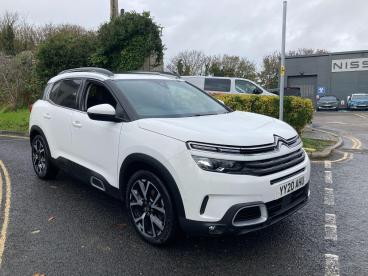 SPOTICAR Citroën C5 Aircross 1.2 Puretech Flair Plus Euro 6 (s/s) 5dr Used Car - Suv Petrol White - Plymouth - 1200554385_2