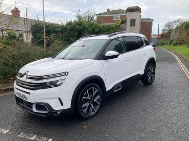 SPOTICAR Citroën C5 Aircross 1.2 Puretech Flair Plus Euro 6 (s/s) 5dr Used Car - Suv Petrol White - Plymouth - 1200554385_3