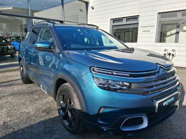 SPOTICAR Citroën C5 Aircross 1.2 Puretech Shine Eat8 Euro 6 (s/s) 5dr Used Car - Suv Petrol Blue - Torquay - 1200555528_1