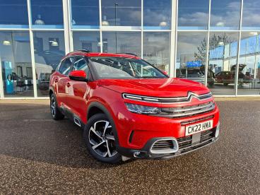 SPOTICAR Citroën C5 Aircross 1.2 Puretech Shine Euro 6 (s/s) 5dr Used Car - Suv Petrol Red - Boston - 1200555845_1