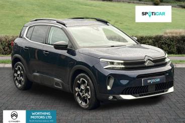 SPOTICAR Citroën C5 Aircross 1.2 Puretech Shine Euro 6 (s/s) 5dr Used Car - Suv Petrol Blue - Worthing - 1200558222_1