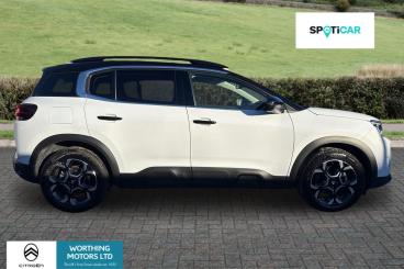 SPOTICAR Citroën C5 Aircross 1.2 Hybrid Max Edition E-dsc Euro 6 (s/s) 5dr Used Car - Suv Hybrid White - Worthing - 1200559883_2