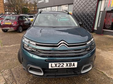SPOTICAR Citroën C5 Aircross 1.6 13.2kwh Black Edition E-eat8 Euro 6 (s/s) 5dr Used Car - Suv Plug-in Hybrid Blue - Dartford - 1200559948_2