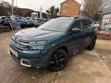 SPOTICAR Citroën C5 Aircross 1.6 13.2kwh Black Edition E-eat8 Euro 6 (s/s) 5dr Used Car - Suv Plug-in Hybrid Blue - Dartford - 1200559948_3