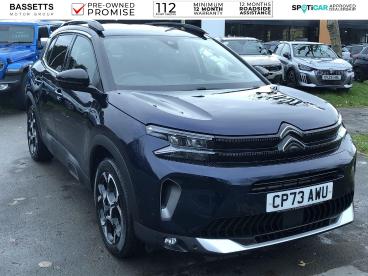 SPOTICAR Citroën C5 Aircross 1.2 Puretech Max Euro 6 (s/s) 5dr Used Car - Suv Petrol Blue - Swansea - 1200561936_1