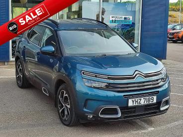 SPOTICAR Citroën C5 Aircross 1.2 Puretech Shine Euro 6 (s/s) 5dr Used Car - Suv Petrol Blue - Moray - 1200565576_1