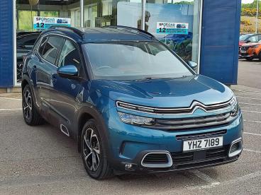 SPOTICAR Citroën C5 Aircross 1.2 Puretech Shine Euro 6 (s/s) 5dr Used Car - Suv Petrol Blue - Moray - 1200565576_4