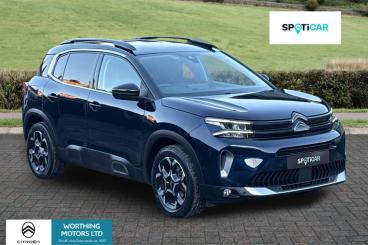 SPOTICAR Citroën C5 Aircross 1.2 Puretech Shine Eat8 Euro 6 (s/s) 5dr Used Car - Suv Petrol Blue - Worthing - 1200566631_1