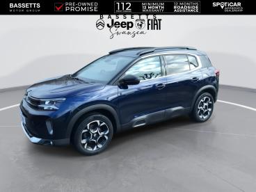 SPOTICAR Citroën C5 Aircross 1.2 Puretech Max Euro 6 (s/s) 5dr Used Car - Suv Petrol Blue - Swansea - 1200572398_5