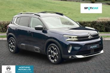 SPOTICAR Citroën C5 Aircross 1.5 Bluehdi Shine Eat8 Euro 6 (s/s) 5dr Used Car - Suv Diesel Blue - Worthing - 1200572768_1