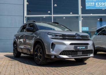 SPOTICAR Citroën C5 Aircross 1.6 14.2kwh E-series E-eat8 Euro 6 (s/s) 5dr Used Car - Suv Plug-in Hybrid Grey - Aldershot - 1200573711_1