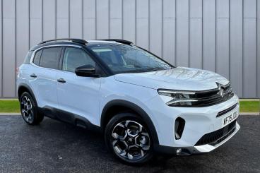 SPOTICAR Citroën C5 Aircross 1.2 Hybrid Max Edition E-dsc Euro 6 (s/s) 5dr Used Car - Suv Hybrid White - Taunton - 1200576568_1