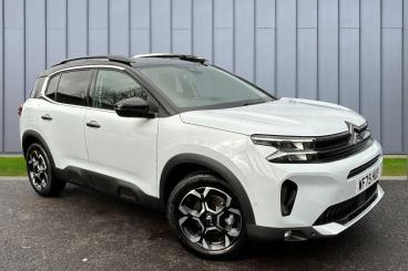 SPOTICAR Citroën C5 Aircross 1.2 Hybrid Max Edition E-dsc Euro 6 (s/s) 5dr Used Car - Suv Hybrid White - Taunton - 1200576574_1