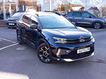 SPOTICAR Citroën C5 Aircross 1.2 Puretech Shine Euro 6 (s/s) 5dr Used Car - Suv Petrol Blue - Eastbourne - 1200582875_1