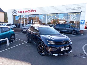 SPOTICAR Citroën C5 Aircross 1.2 Puretech Shine Euro 6 (s/s) 5dr Used Car - Suv Petrol Blue - Eastbourne - 1200582875_2