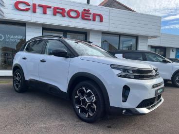 SPOTICAR Citroën C5 Aircross 1.2 Hybrid Max Edition E-dsc Euro 6 (s/s) 5dr Used Car - Suv Hybrid White - Colchester - 1200583167_1