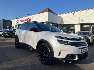 SPOTICAR Citroën C5 Aircross 1.6 13.2kwh Black Edition E-eat8 Euro 6 (s/s) 5dr Used Car - Suv Plug-in Hybrid White - Colchester - 1200583750_1