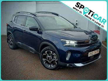 SPOTICAR Citroën C5 Aircross 1.6 14.2kwh Shine E-eat8 Euro 6 (s/s) 5dr Used Car - Suv Plug-in Hybrid Blue - Craigavon - 1200586388_1