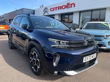 SPOTICAR Citroën C5 Aircross 1.6 14.2kwh Shine E-eat8 Euro 6 (s/s) 5dr Used Car - Suv Plug-in Hybrid Blue - Colchester - 1200590333_1