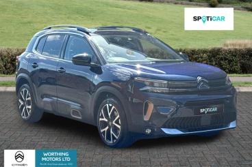 SPOTICAR Citroën C5 Aircross 1.6 14.2kwh C-series Edition E-eat8 Euro 6 (s/s) 5 Used Car - Suv Plug-in Hybrid Blue - Worthing - 1200608200_1