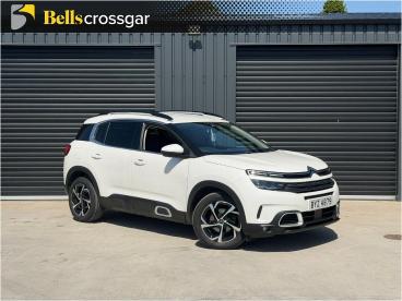 SPOTICAR Citroën C5 Aircross 1.2 Puretech Shine Eat8 Euro 6 (s/s) 5dr Used Car - Suv Petrol White - Downpatrick - 1200610841_1