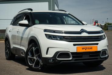 SPOTICAR Citroën C5 Aircross 1.2 Puretech Shine Euro 6 (s/s) 5dr Used Car - Suv Petrol White - Bromsgrove - 1200611278_1