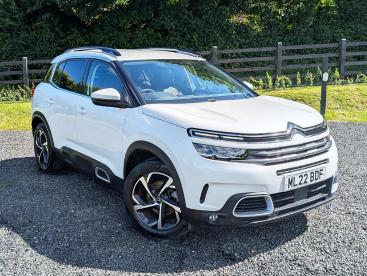 SPOTICAR Citroën C5 Aircross 1.2 Puretech Shine Euro 6 (s/s) 5dr Used Car - Suv Petrol White - County Antrim - 1200613664_1