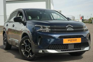 SPOTICAR Citroën C5 Aircross 1.2 Puretech Sense Plus Eat8 Euro 6 (s/s) 5dr Used Car - Suv Petrol Blue - Bromsgrove - 1200615742_1