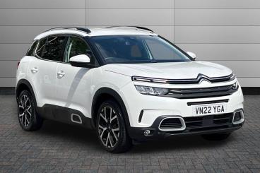 SPOTICAR Citroën C5 Aircross 1.2 Puretech Shine Plus Euro 6 (s/s) 5dr Used Car - Suv Petrol White - Peterborough - 1200616453_1
