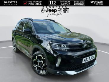 SPOTICAR Citroën C5 Aircross 1.2 Puretech Shine Euro 6 (s/s) 5dr Used Car - Suv Petrol Black - Swansea - 1200616545_1