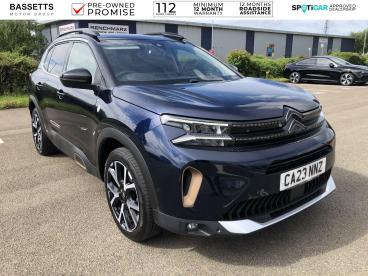 SPOTICAR Citroën C5 Aircross 1.2 Puretech C-series Edition Euro 6 (s/s) 5dr Used Car - Suv Petrol Blue - Bridgend - 1200620329_1