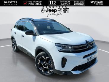 SPOTICAR Citroën C5 Aircross 1.2 Hybrid Max Edition E-dsc Euro 6 (s/s) 5dr Used Car - Suv Hybrid White - Swansea - 1200623376_1