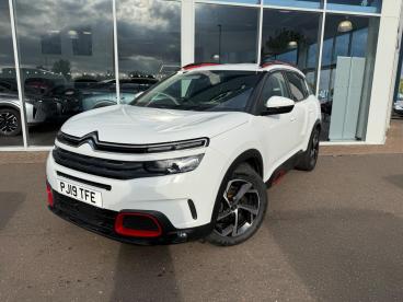 SPOTICAR Citroën C5 Aircross 1.2 Puretech Flair Euro 6 (s/s) 5dr Used Car - Suv Petrol White - Boston - 1200624616_5