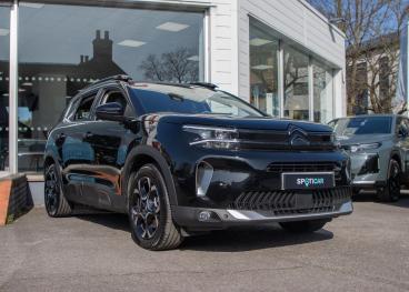 SPOTICAR Citroën C5 Aircross 1.6 14.2kwh Max E-eat8 Euro 6 (s/s) 5dr Used Car - Suv Plug-in Hybrid Black - Aldershot - 1200624904_3