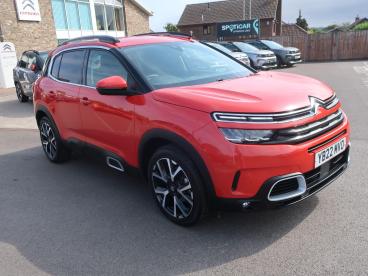 SPOTICAR Citroën C5 Aircross 1.2 Puretech Shine Plus Eat8 Euro 6 (s/s) 5dr Used Car - Suv Petrol Red - Near Chipping Sodbury - 1200626096_1