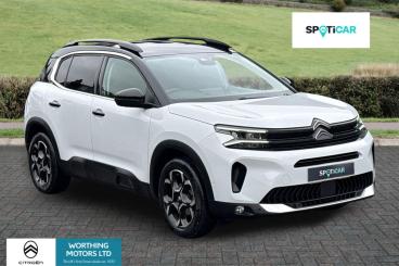 SPOTICAR Citroën C5 Aircross 1.5 Bluehdi Max Edition Eat8 Euro 6 (s/s) 5dr Used Car - Suv Diesel White - Worthing - 1200627453_1