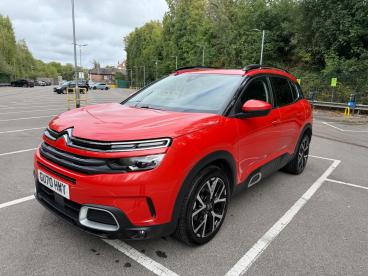 SPOTICAR Citroën C5 Aircross 1.2 Puretech Flair Plus Eat8 Euro 6 (s/s) 5dr Used Car - Suv Petrol Red - Uckfield - 1200632038_1