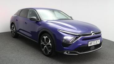 SPOTICAR Citroën C5 X 1.2 Puretech Shine Eat8 Euro 6 (s/s) 5dr Used Car - Hatchback Petrol Blue - St. Austell - 1200581815_1