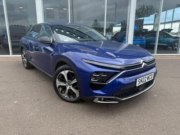 SPOTICAR Citroën C5 X 1.2 Puretech Sense Plus Eat8 Euro 6 (s/s) 5dr Used Car - Hatchback Petrol Blue - Boston - 1200604631_1