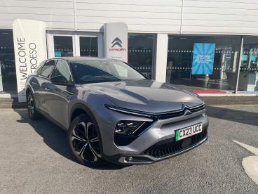 SPOTICAR Citroën C5 X 1.6 12.4kwh Shine E-eat8 Euro 6 (s/s) 5dr Used Car - Hatchback Plug-in Hybrid Grey - Llangefni - 1200634942_1