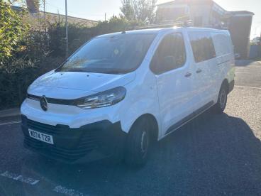 SPOTICAR Citroën Dispatch Van 2.0 Bluehdi Enterprise Xl Crew Van Lwb Euro 6 6dr Used Car - Commercial Vehicle Diesel White - Plymouth - 1200544575_2