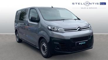 SPOTICAR Citroën Dispatch Van 2.0 Bluehdi 1200 Enterprise Edition M Crew Van Eat Used Car - Commercial Vehicle Diesel Grey - Wimbledon - 1200552183_1